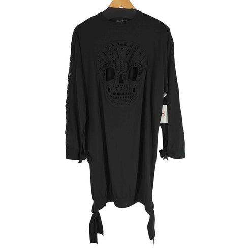 ヒステリックグラマー HYSTERIC GLAMOUR SKULL LACEプルオーバー レディース FREE