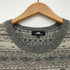 ラッドミュージシャン LAD MUSICIAN 05AW 総柄 ボーダー ニット セーター メンズ JPN:46