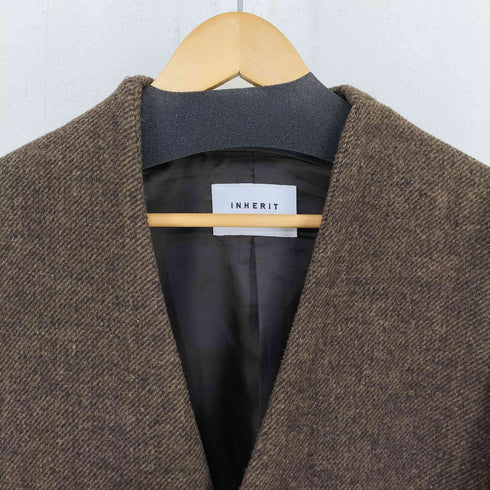 インヘリット INHERIT ノーカラーコート メンズ JPN:M