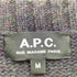 アーペーセー A.P.C. ボトルネック ノルディック ニット セーター メンズ import:M