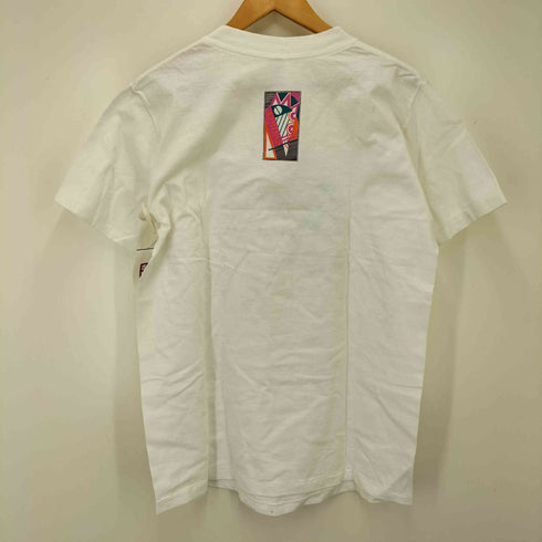 アディダス adidas USA製 総柄プリント S/S TEE メンズ M
