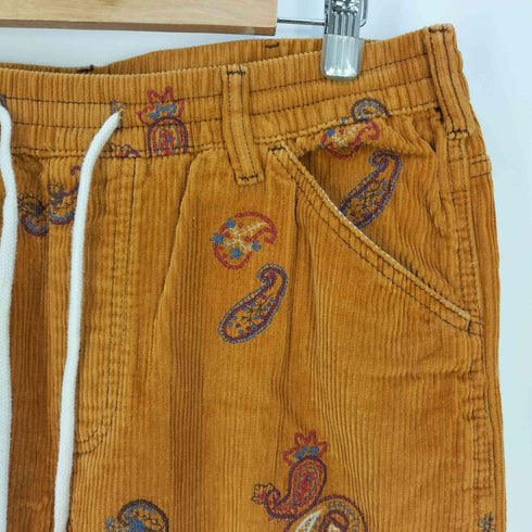 アーバンアウトフィッターズ BDG URBAN OUTFITTERS ペイズリー刺繍 コーデュロイ イージー ペインターパンツ メンズ L