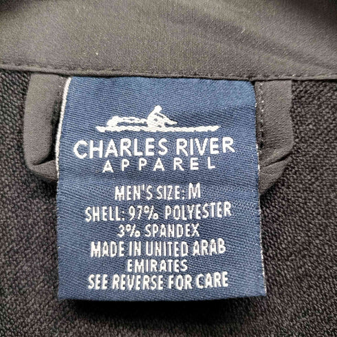 チャールズリバー CHARLES RIVER 刺繍ブルゾン メンズ M