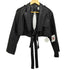ケモノ KEMONO SYNTETIC LEATHER SHORT JACKET レディース FREE