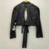 ケモノ KEMONO SYNTETIC LEATHER SHORT JACKET レディース FREE