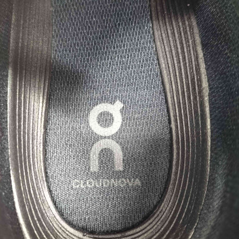 オン On Cloudnova Black/Eclipse メンズ JPN:27.5