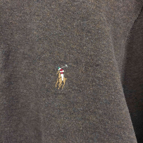 ポロラルフローレン POLO RALPH LAUREN ESTATE RIB ポニー刺繍ハーフジップニット メンズ JPN:M