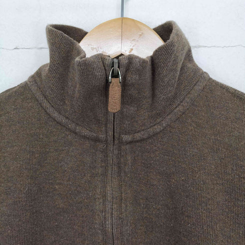 ポロラルフローレン POLO RALPH LAUREN ESTATE RIB ポニー刺繍ハーフジップニット メンズ JPN:M