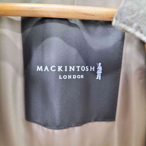 マッキントッシュ ロンドン Mackintosh LONDON 裏地チェックトレンチコート レディース