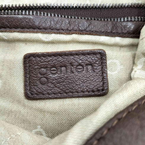 ゲンテン genten レザーショルダーバッグ レディース