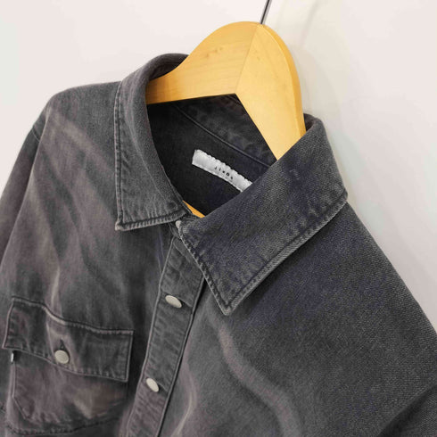 ジエダ Jieda 24AW OVER SIZE DENIM SHIRT メンズ JPN:1