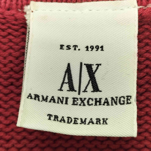 アルマーニエクスチェンジ ARMANI EXCHANGE ロゴ刺繍タイトニットソー レディース S