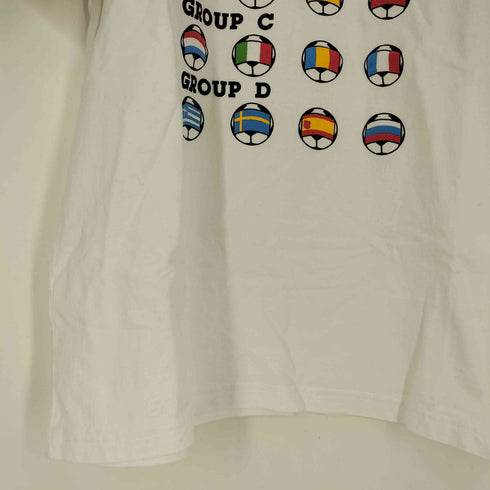 NEO HOMME EUROPE SOCCER サッカー プリント リンガー Tシャツ メンズ import:L