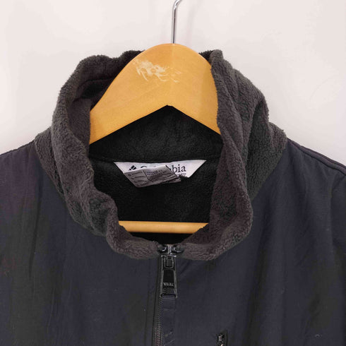 コロンビア Columbia パネルナイロン フリースジャケット メンズ import:L