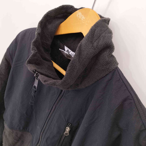 コロンビア Columbia パネルナイロン フリースジャケット メンズ import:L