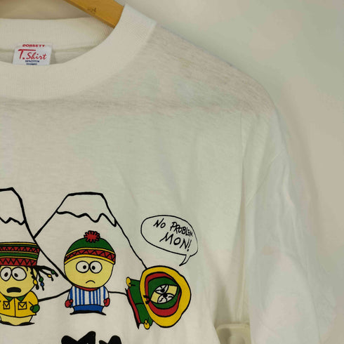 DORETT T.shirt シングルステッチ アニメプリント Tシャツ メンズ import:L