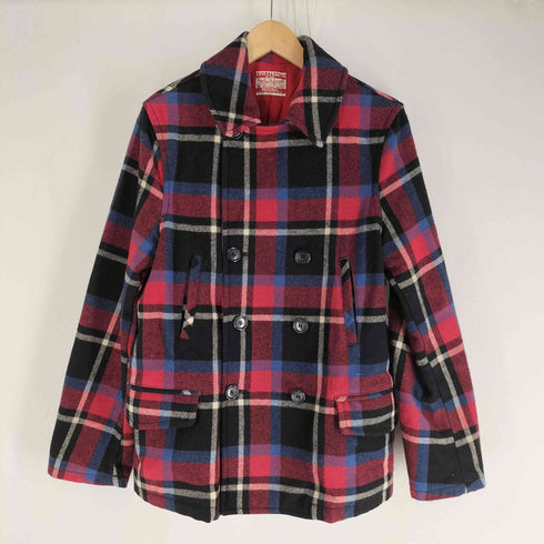 リーバイス Levis タータンチェックピーコート メンズ JPN:S