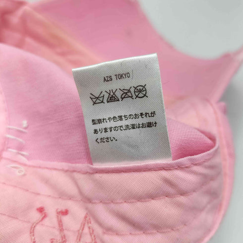 アザストーキョー AZS TOKYO UNCOOL ロゴ クラッシュ キャップ メンズ