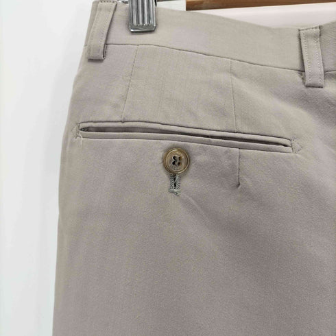 ランバン LANVIN 2タック ウールスラックス メンズ 76