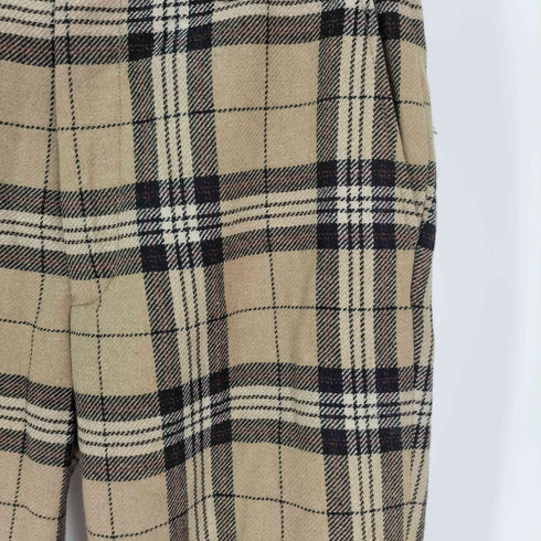フリークスストア FREAKS STORE 18AW チェック ミックス ウール スラックス パンツ メンズ JPN:M