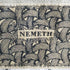 ネメス NEMETH Christopher Nemeth 縄柄 くるみボタンノーカラージャケット メンズ