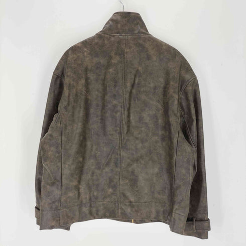 ザラ ZARA フェイクレザー ジャケット LIMITED EDITION メンズ import:L