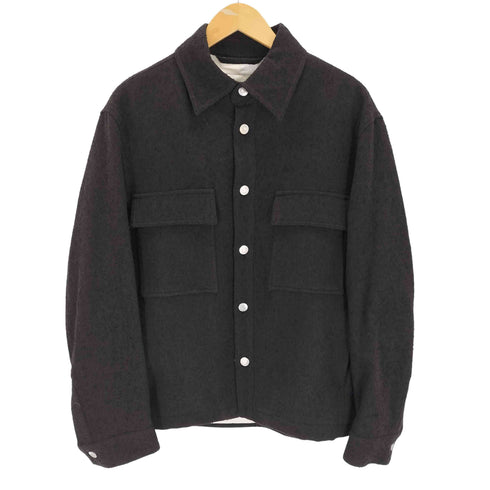 ザラ ZARA ポケット付きシャツジャケット メンズ import:S