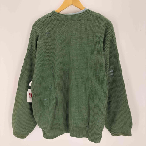 ダイリク DAIRIKU Layered Damage Knit メンズ FREE