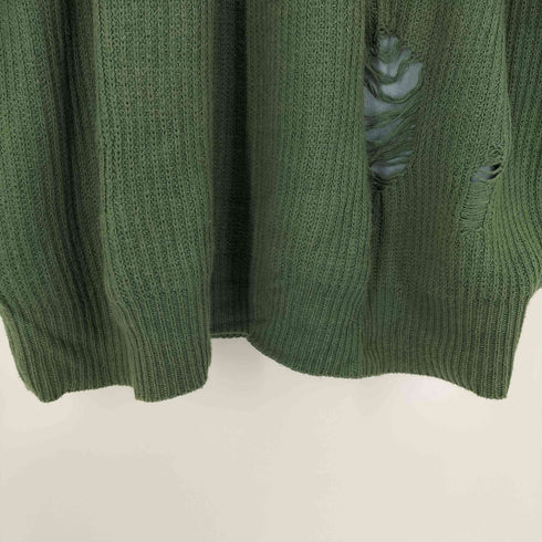 ダイリク DAIRIKU Layered Damage Knit メンズ FREE