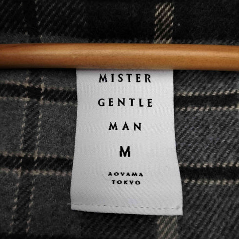 ミスタージェントルマン MR.GENTLEMAN ガウンシャツチェスターコート メンズ JPN:M