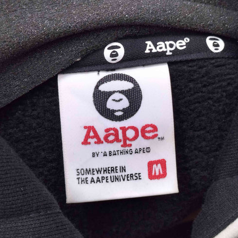 アベイシングエイプ A BATHING APE GRAPHIC LOGO PRINT ZIP HOODIE メンズ JPN:M