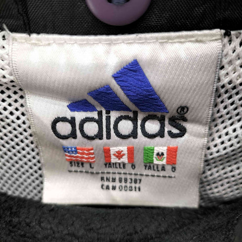 アディダス adidas 万国旗タグ フリースライナー ナイロンジャケット メンズ JPN:L