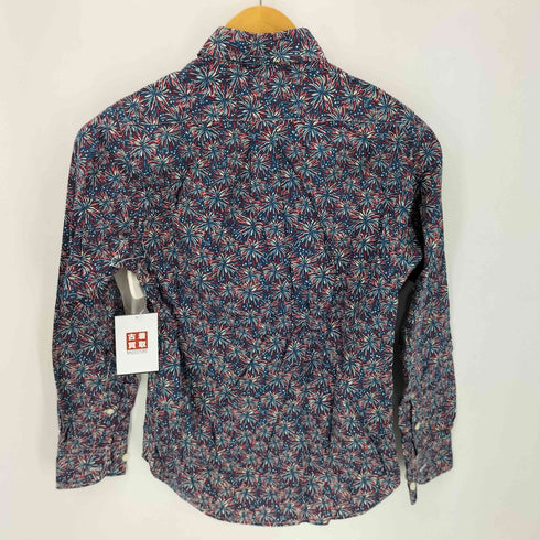 ビームスボーイ BEAMS BOY USA製 花火柄 BD L/S シャツ レディース FREE