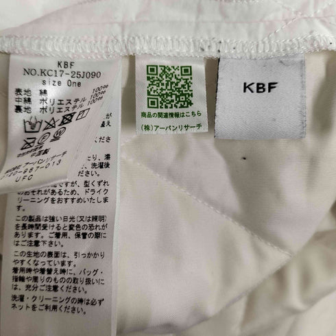 ケイビーエフ KBF スカラップキルトロングスカート レディース ONE SIZE