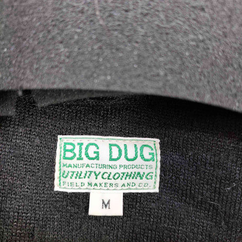 BIG DUG ハイネックボアフリースジャケット メンズ JPN:M