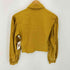ザラ ZARA mustard semi crop shirt レディース import:XS