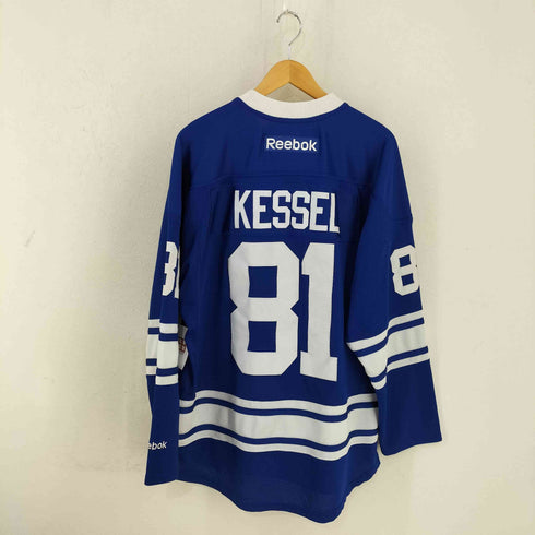 リーボック Reebok TORONTO MAPLE LEAFS アイスホッケーゲームシャツ KESSEL 81 メンズ import:L