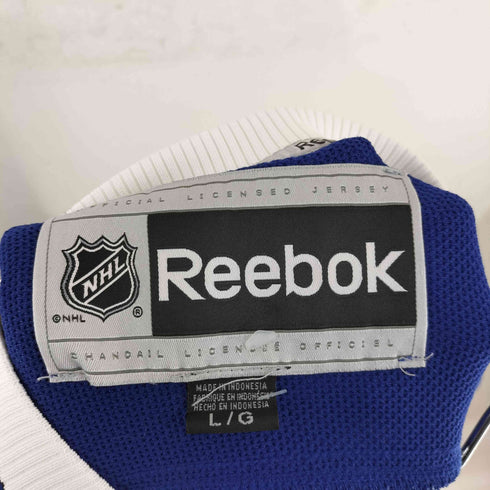 リーボック Reebok TORONTO MAPLE LEAFS アイスホッケーゲームシャツ KESSEL 81 メンズ import:L
