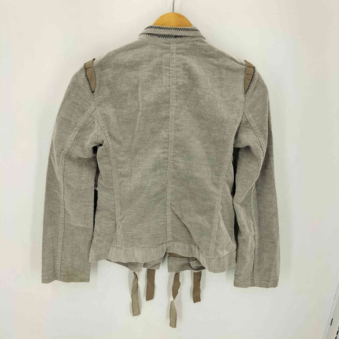 マリテフランソワジルボー MARITHE FRANCOIS GIRBAUD 素材ドッキング L/S デザインジャケット レディース EUR:38