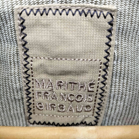 マリテフランソワジルボー MARITHE FRANCOIS GIRBAUD 素材ドッキング L/S デザインジャケット レディース EUR:38