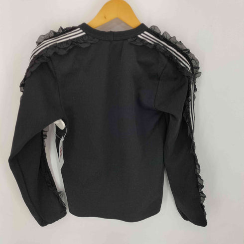 コムデギャルソン COMME des GARCONS 05SS AD2004 袖ラインフリル製品染めジャージーカットソー レディース