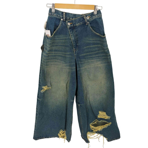 メゾンスペシャル MAISON SPECIAL 23AW Ripped Wide Denim レディース JPN:38