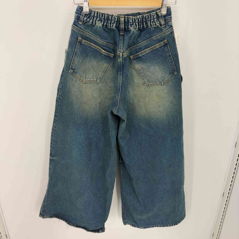 メゾンスペシャル MAISON SPECIAL 23AW Ripped Wide Denim レディース JPN:38