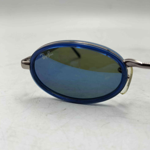 レイバン Ray-Ban イタリア製 オーバル ブルーレンズ サングラス メンズ