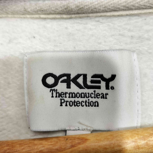 オークリー OAKLEY FACTORY PILOT 袖チェッカー切替 プルオーバーパーカー メンズ import:M