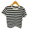 ヘルスニット Healthknit UNION MADE クルーネックS/S ボーダーTシャツ レディース