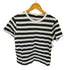 ヘルスニット Healthknit UNION MADE クルーネックS/S ボーダーTシャツ レディース