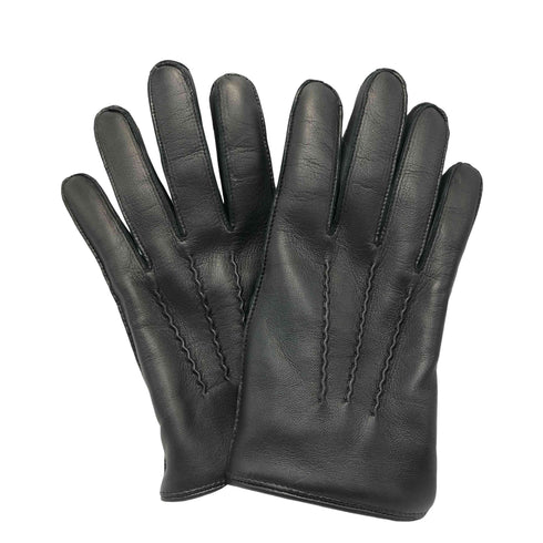 DENTS 英国製 Hairsheep and Rabbit Fur lining Gloves ヘアシープグローブ ラビットファーライニング メンズ 8
