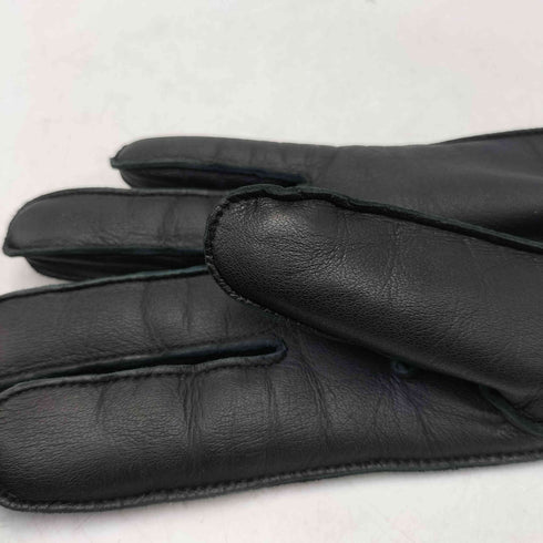 DENTS 英国製 Hairsheep and Rabbit Fur lining Gloves ヘアシープグローブ ラビットファーライニング メンズ 8