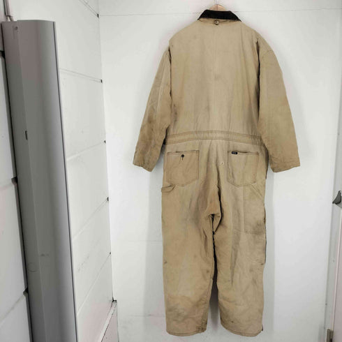 キーインペリアル Key IMPERIAL 内キルティングダック地つなぎ オーバーオール メンズ XL-SHORT